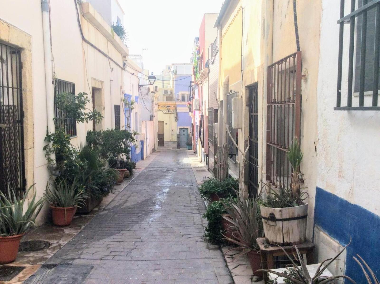 Casita La Paloma Bonita Del Pescador Hasta 5 Personas En El Casco Antiguo La Medina Centro Almeria Bajo Alcazaba Terraza Buena Vista Parking Privado Y Sabanas En Opcion Dış mekan fotoğraf